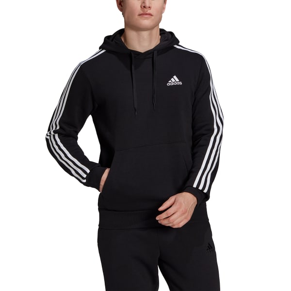 ADIDAS Men's Essentials 3-Stripe Pullover Hoodie