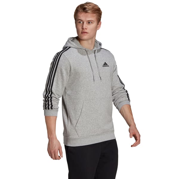 ADIDAS Men's Essentials 3-Stripe Pullover Hoodie