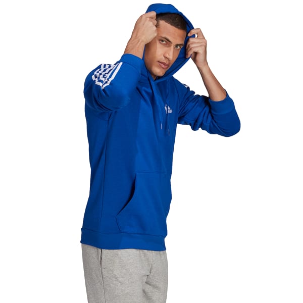 ADIDAS Men's Essentials 3-Stripe Pullover Hoodie