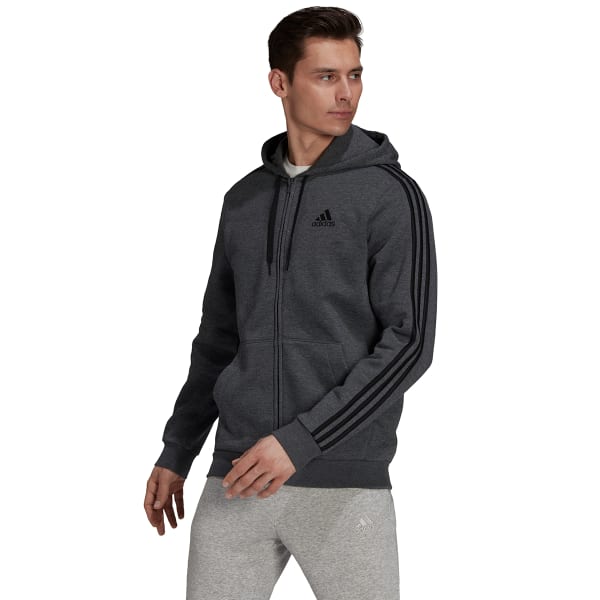 ADIDAS Men's Essential Fleece Full Zip Hoodie