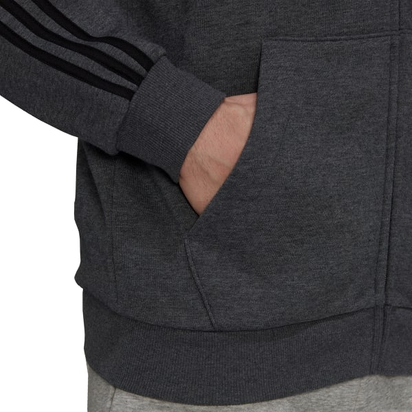 ADIDAS Men's Essential Fleece Full Zip Hoodie