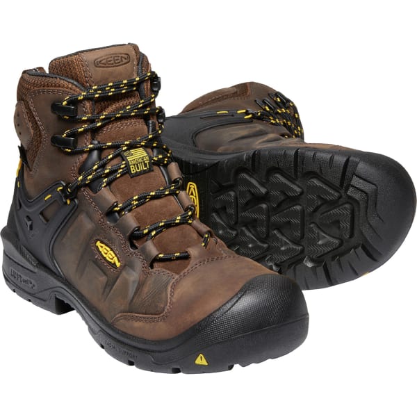 KEEN Men's Dover 6" WP Carbon Fiber Toe Work Boots