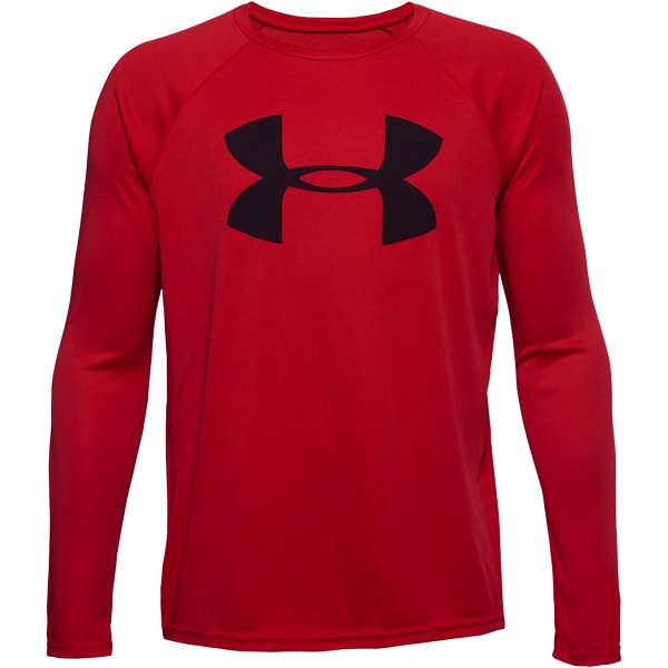 UNDER ARMOUR Boys' UA Tech Long Sleeve Tee