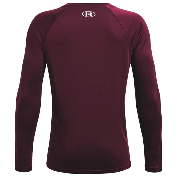 UNDER ARMOUR Boys' UA Tech Long Sleeve Tee