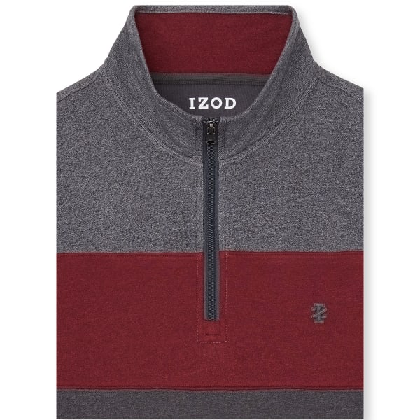 IZOD Men's Classic-Fit Performance Fleece Quarter-Zip Pullover