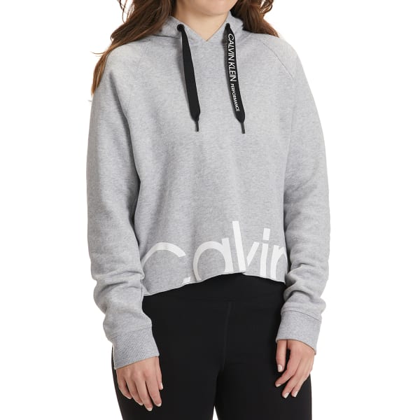 CALVIN KLEIN PERFORMANCE Women's Long Sleeve Cropped Pullover