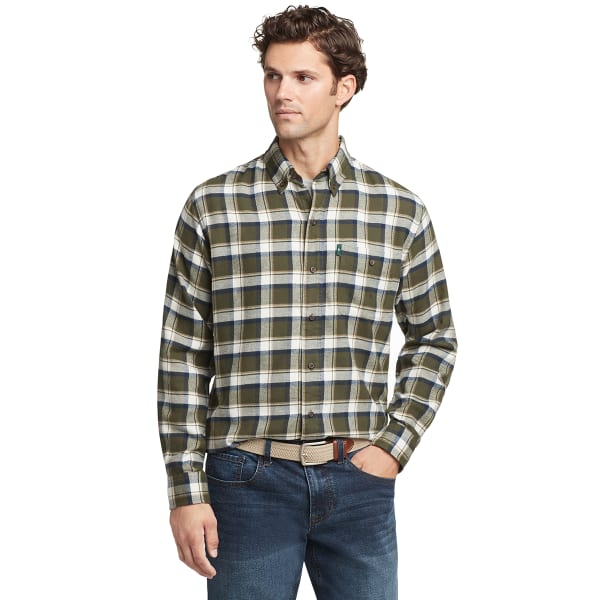 G.H. BASS Men's Fireside Button Down Flannel Shirt