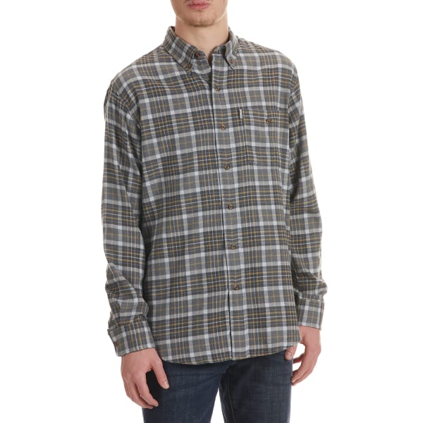 G.H. BASS Men's Fireside Button-Down Flannel Shirt