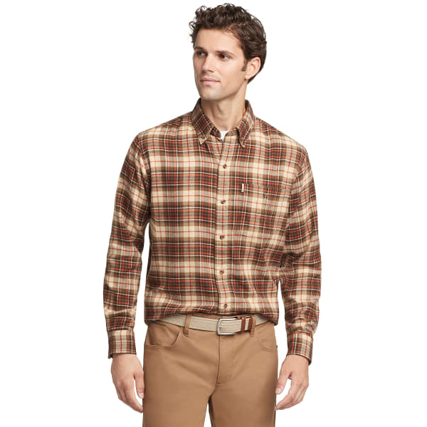 G.H. BASS Men's Fireside Button-Down Flannel Shirt