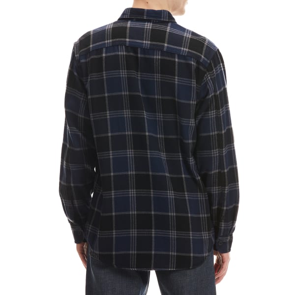 G.H. BASS Men's Twill Flannel Button Down Shirt