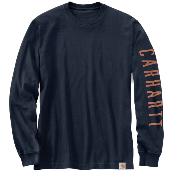 CARHARTT Men's Relaxed Fit Heavyweight Long Sleeve Graphic Tee