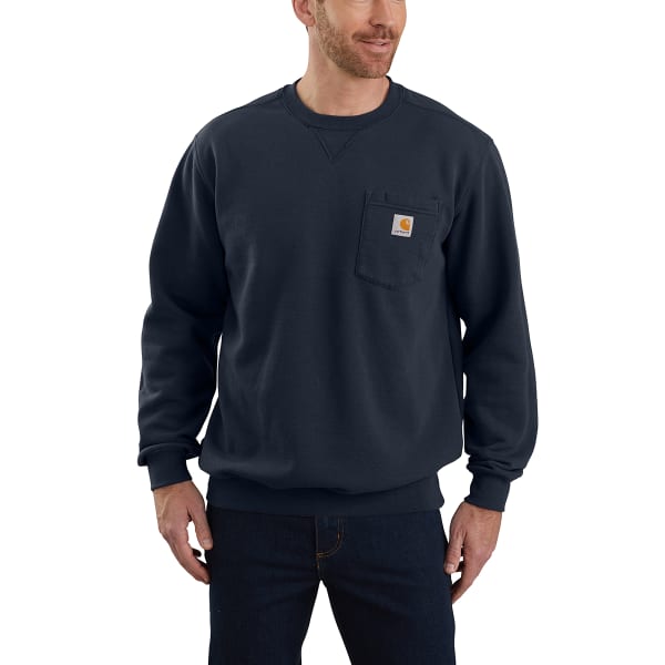 CARHARTT Men's Loose Fit Midweight Crewneck Pocket Sweatshirt