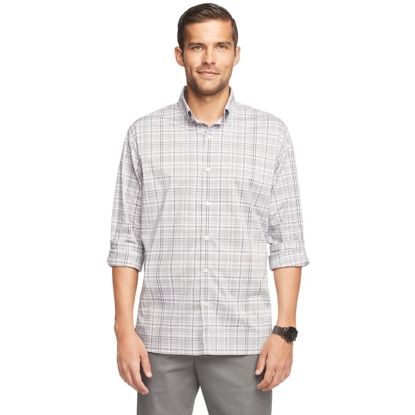 VAN HEUSEN Men's Essentials Stain Shield Button Down Shirt