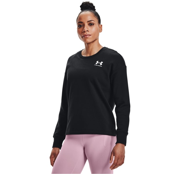 UNDER ARMOUR Women's UA Rival Fleece Oversized Crew