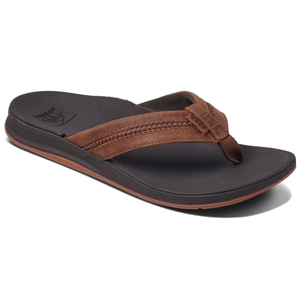 REEF Men's Leather Ortho-Coast Sandal