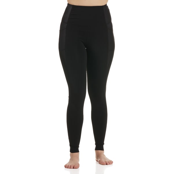 BSP Women's Leggings w/ Shimmer Fabric and Pocket Detail