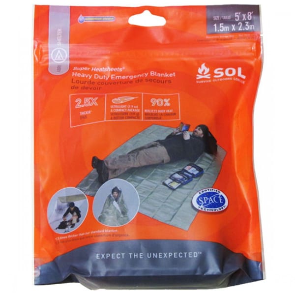 SOL Heavy Duty Emergency Blanket