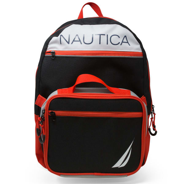 NAUTICA Kids' Backpack With Lunch Bag