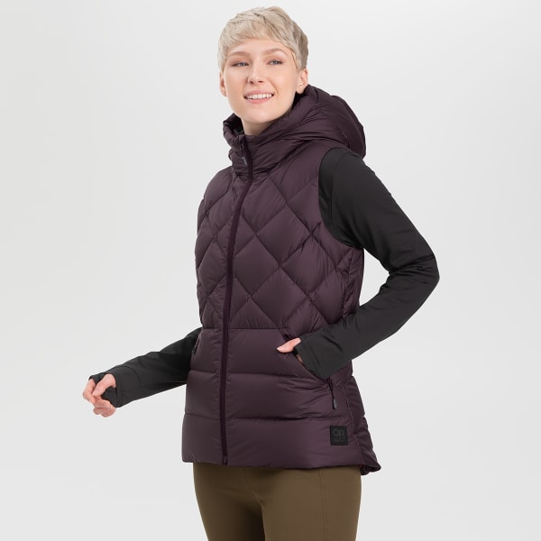 OUTDOOR RESEARCH Women's Coldfront Hooded Down Vest