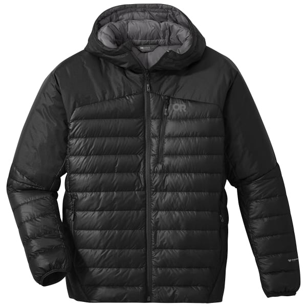 OUTDOOR RESEARCH Men's Helium Down Hooded Jacket