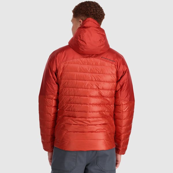 OUTDOOR RESEARCH Men's Helium Down Hooded Jacket