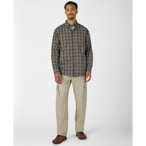 DICKIES Men's FLEX Relaxed Fit Long Sleeve Shirt