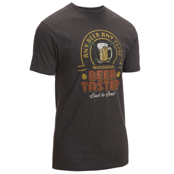 NEWPORT BLUE Men's Beer Taster Short Sleeve Graphic Tee