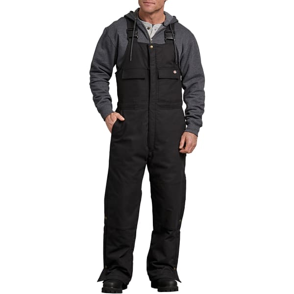 DICKIES Men's FLEX Sanded Duck Insulated Bib Overalls