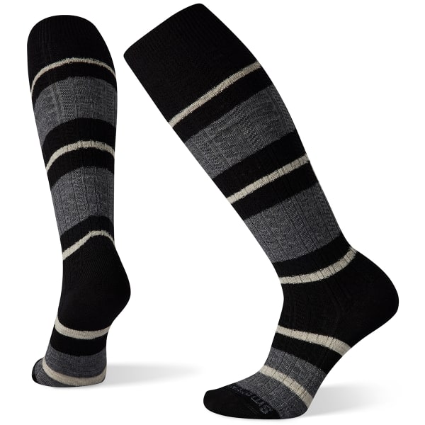 SMARTWOOL Women's Everyday Striped Cable Knee High Socks