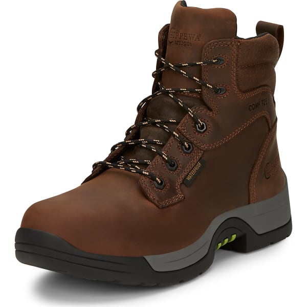 CHIPPEWA Men's 6” Fabricator Waterproof Comp Toe Work Boot