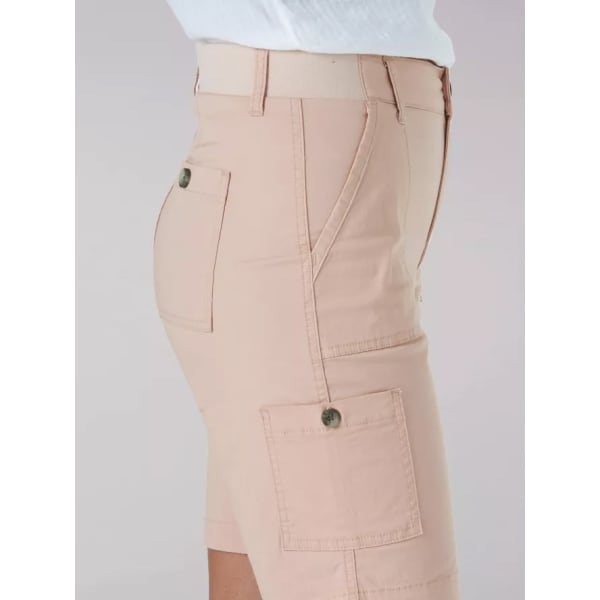 LEE Women's Flex-to-Go Cargo Bermuda Shorts