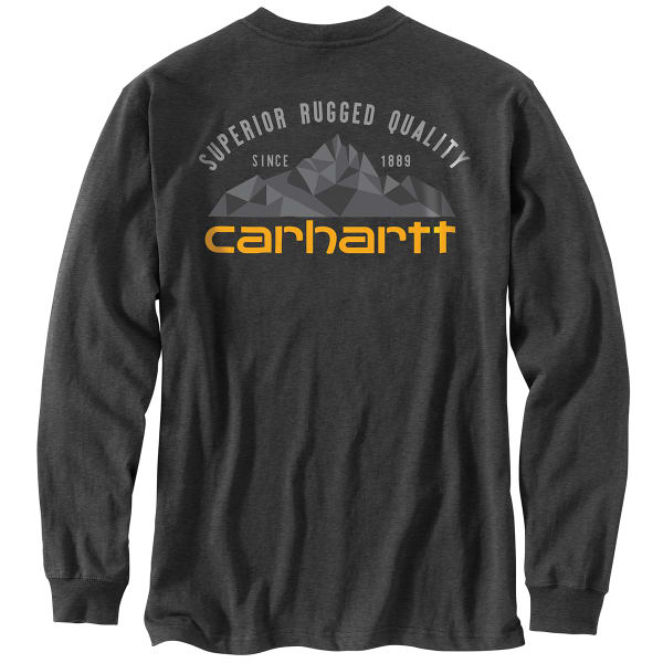 CARHARTT Men's Relaxed Fit Heavyweight Long-Sleeve Pocket Tee