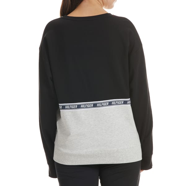 TOMMY HILFIGER SPORT Women's Long Sleeve Crewneck Sweatshirt