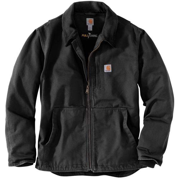 CARHARTT Men's Full Swing Loose Fit Washed Duck Fleece-Lined