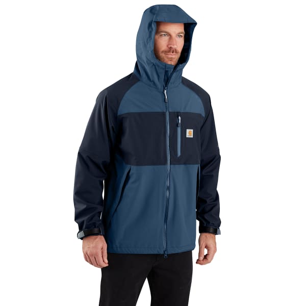 CARHARTT Men's Storm Defender Force Midweight Hooded Jacket, Extended Sizes