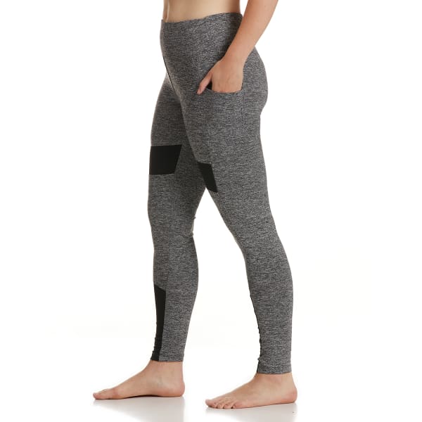 BSP Women's High-Waisted Leggings w/ Mesh