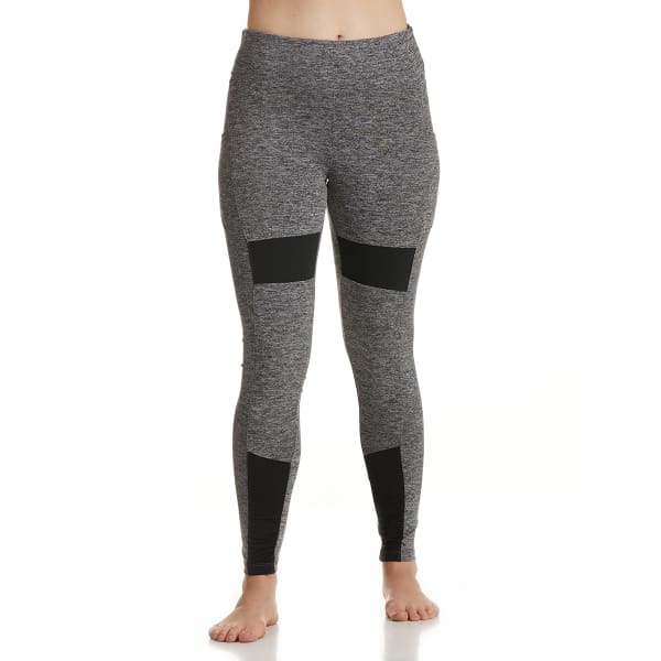 BSP Women's High-Waisted Leggings w/ Mesh