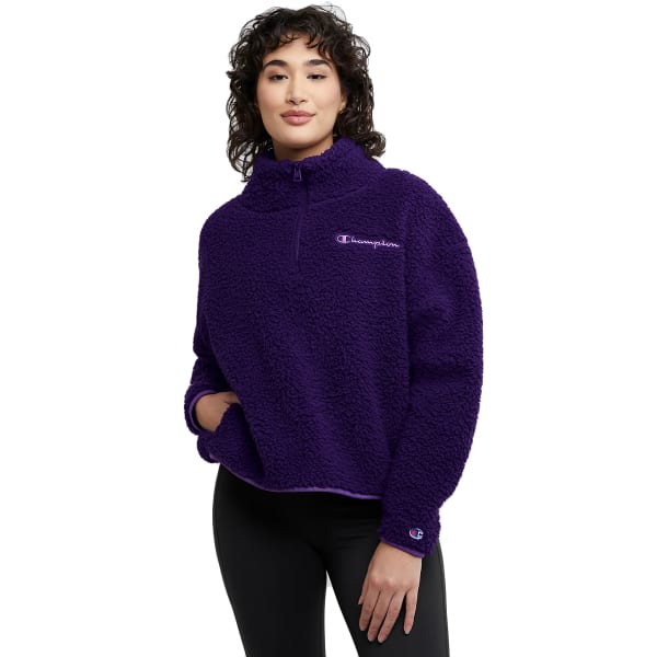 CHAMPION Women's Cozy High Pile Quarter Zip