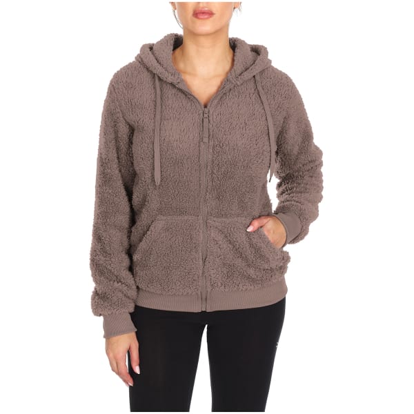 BSP Women's Sherpa Fleece Full Zip Hoodie