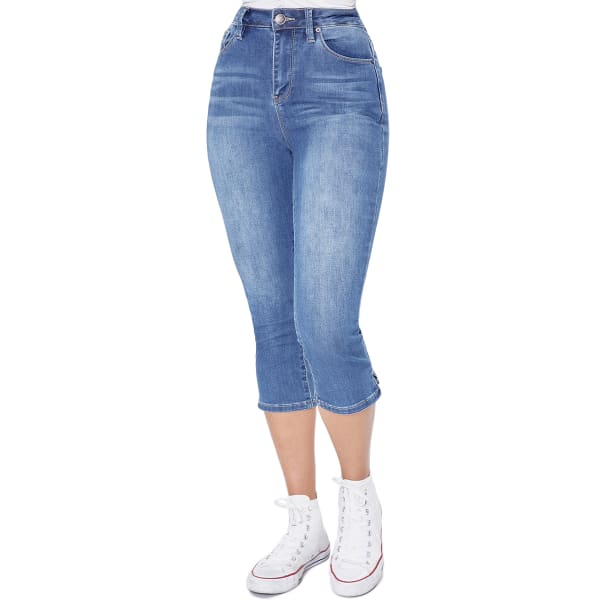 YMI Juniors' Secrets High-Rise Crop Capris