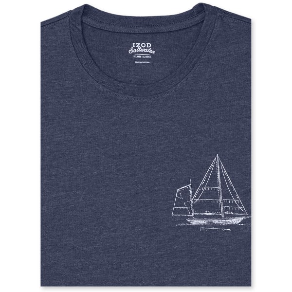 IZOD Men's Saltwater Short Sleeve Tee