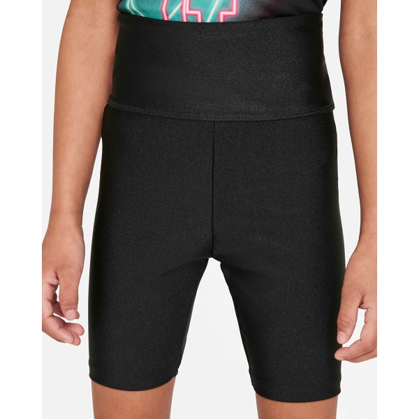 NIKE Girls' High Waisted Bike Shorts