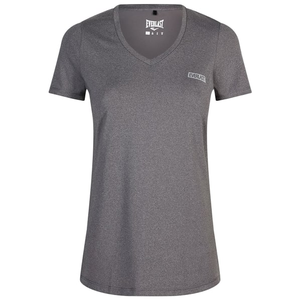 EVERLAST Women's V-Neck Short Sleeve Mesh Tee