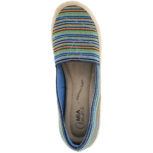 AMORE Women's Francesca Espadrille Shoe, Wide Width