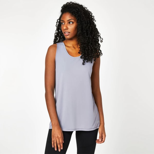 EVERLAST Woman's Black/ Light blue Everlast sports tank top