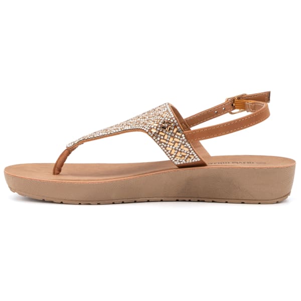 OLIVIA MILLER Women's Beaded Sandal