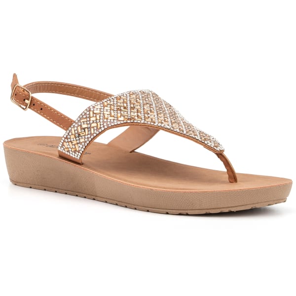 OLIVIA MILLER Women's Beaded Sandal