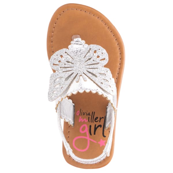 OLIVIA  MILLER Toddler Butterfly Sandal