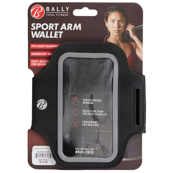 BALLY TOTAL FITNESS Sport Arm Wallet