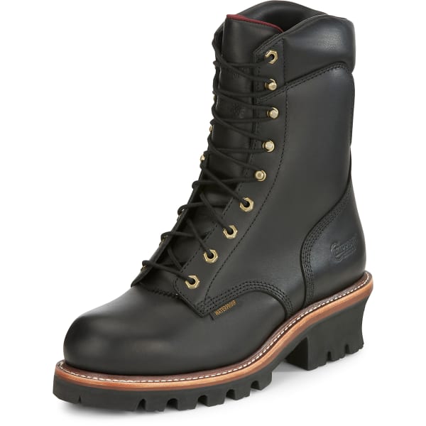 CHIPPEWA Men's Super DNA Steel Toe Insulated Logger Boots, Extra Wide ...